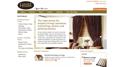 Desktop Screenshot of hanesfabrics.com